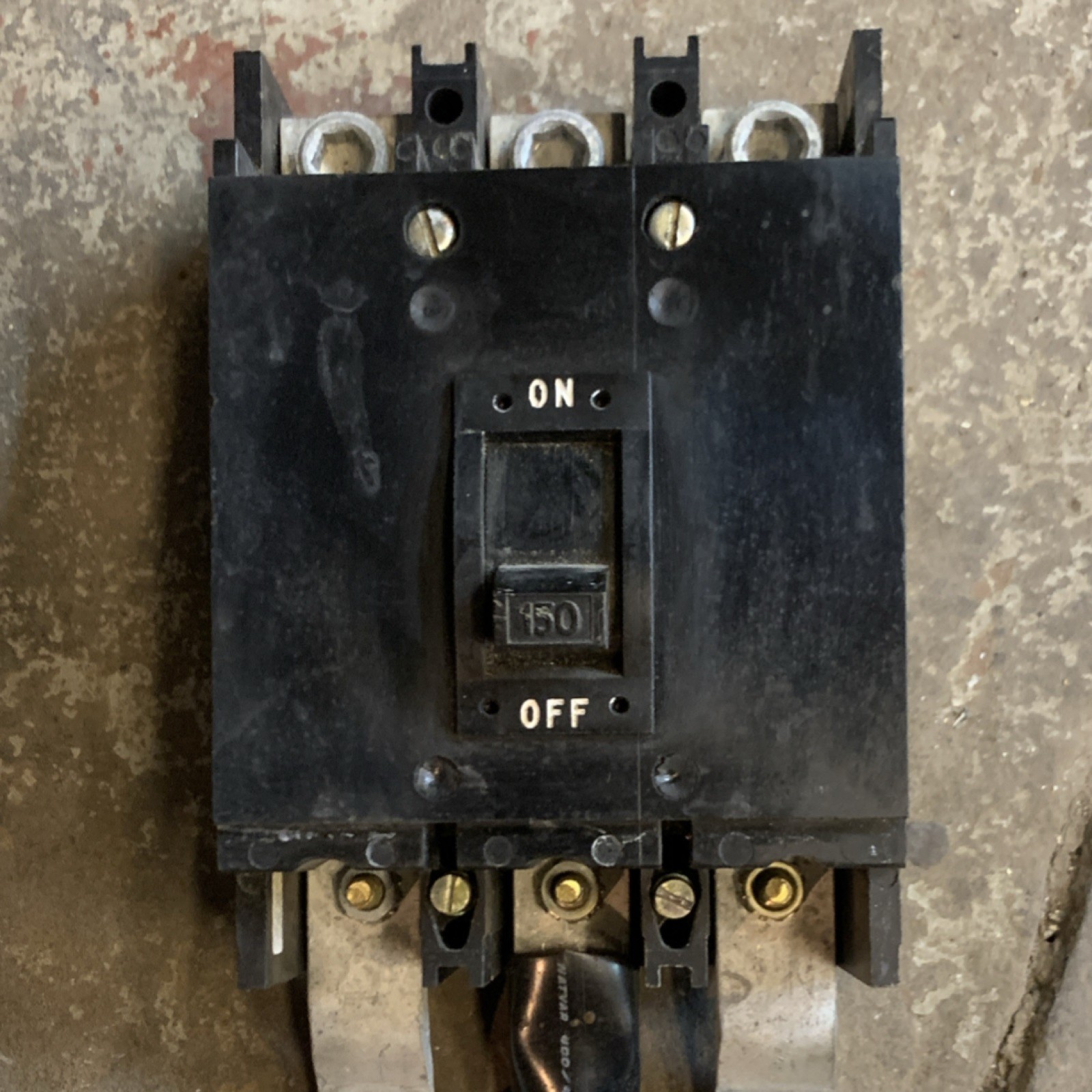 Square D Q2M3150MT – 150A 3 Pole Main Breaker