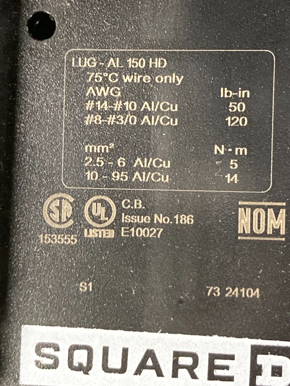 Schneider HDL36125 Current Limiting Circuit Breaker – NEW