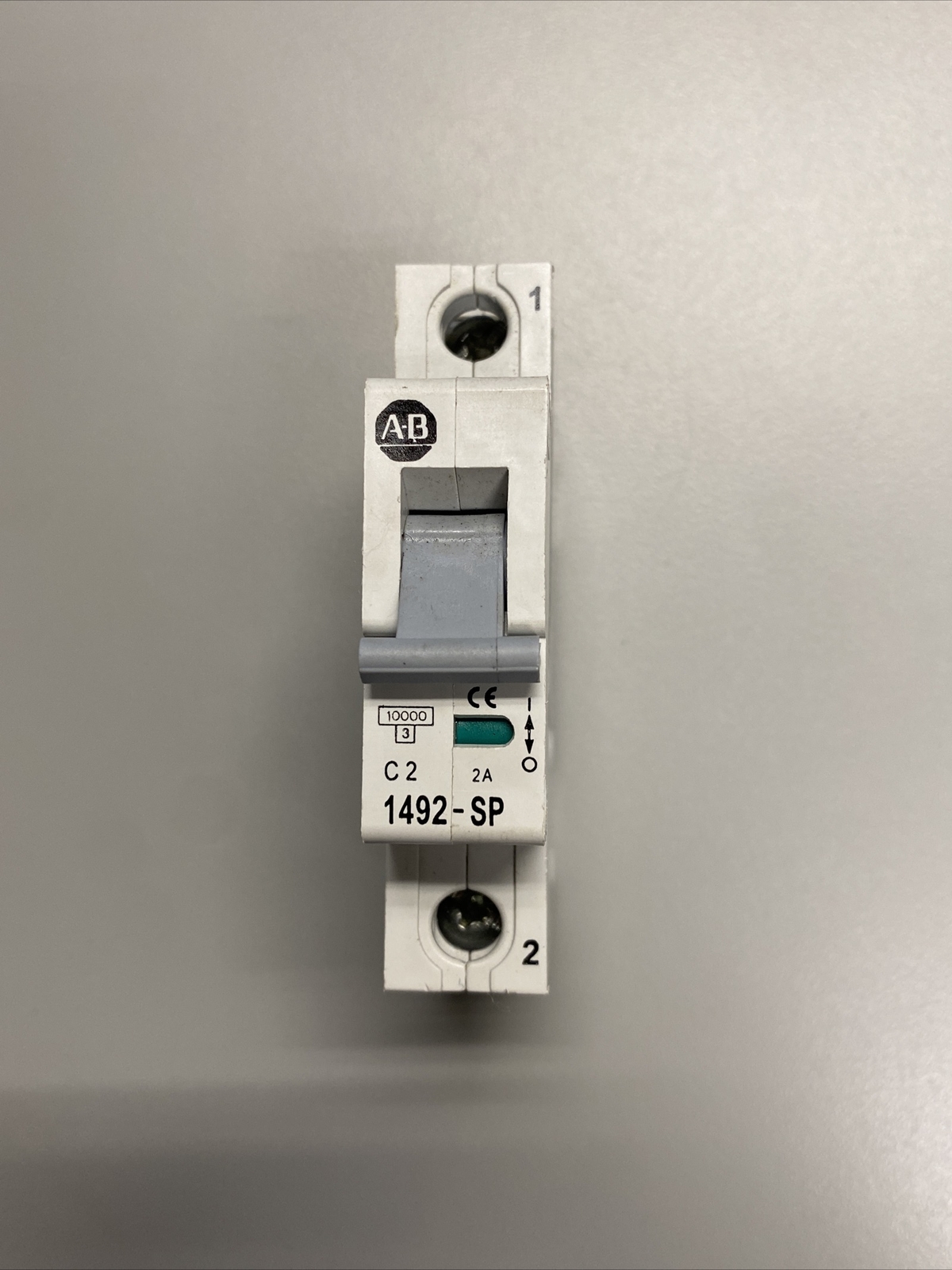 Allen-Bradley 1492-SP1C020 Series C 2A Circuit Breaker Single Pole 10Kaic
