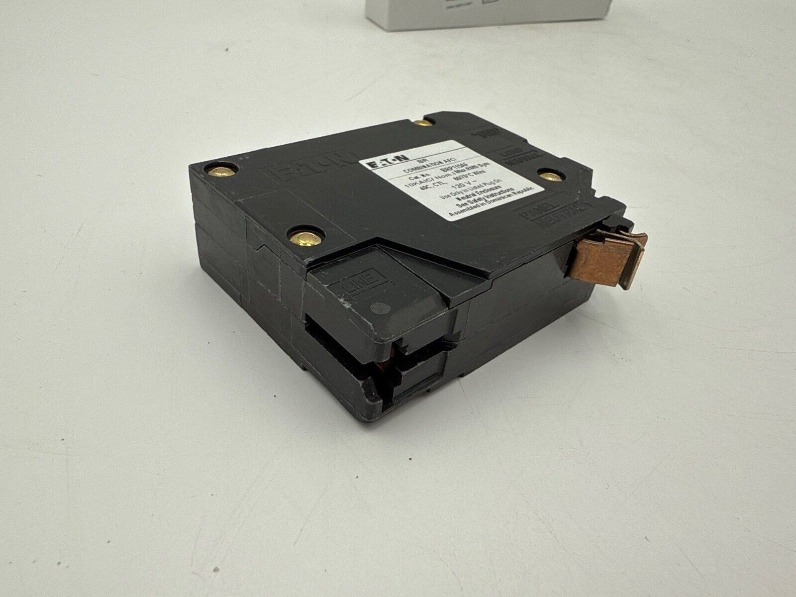 Eaton BRP115AF Circuit Breaker 15A 1P 120V Combination AFCI Plug On 15 Amp New