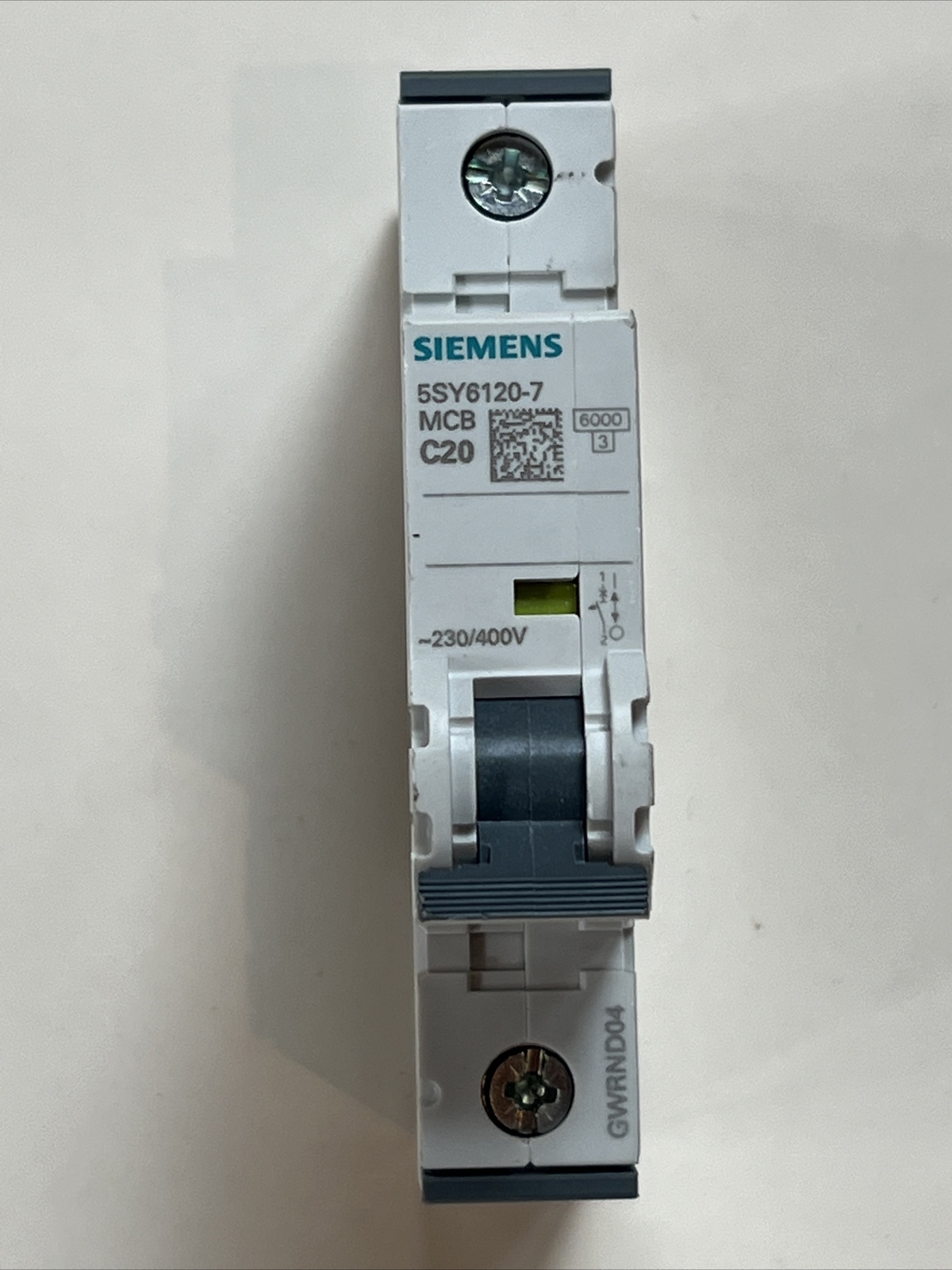 Siemens Supplementary Protector, 20 A, 230/400V Ac, 1 Pole, Din 5Sy61207