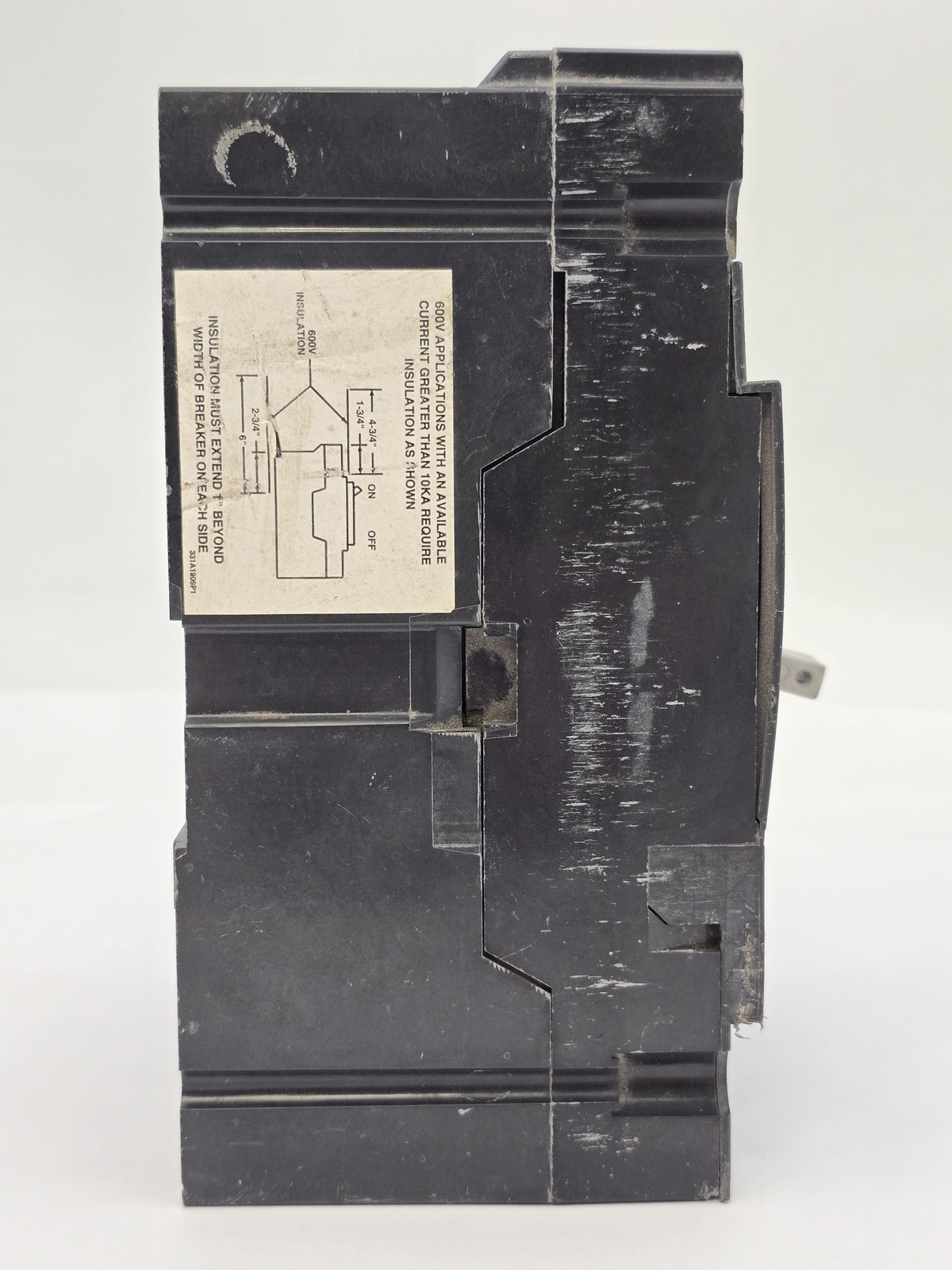 General Electric SELA36AT0060 Bolt On Circuit Breaker 60A 600VAC 3P 25 kA Trip