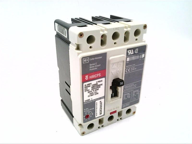 HMCPS030H1C CH CB HMCPS SERIES 30 AMP 3 POLE (2 YR WTY)