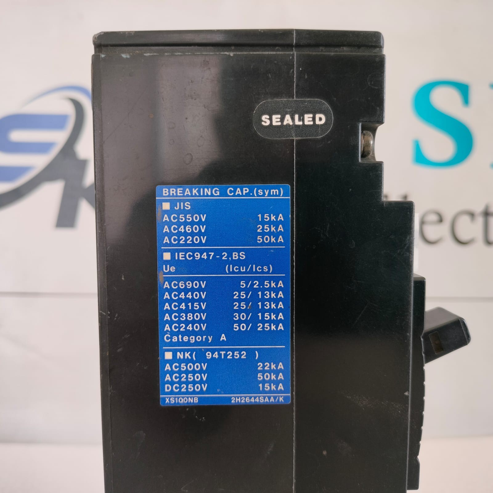 TERASAKI TEMBREAK XS100NB 50~60Hz 100A 2Pole CIRCUIT BREAKER