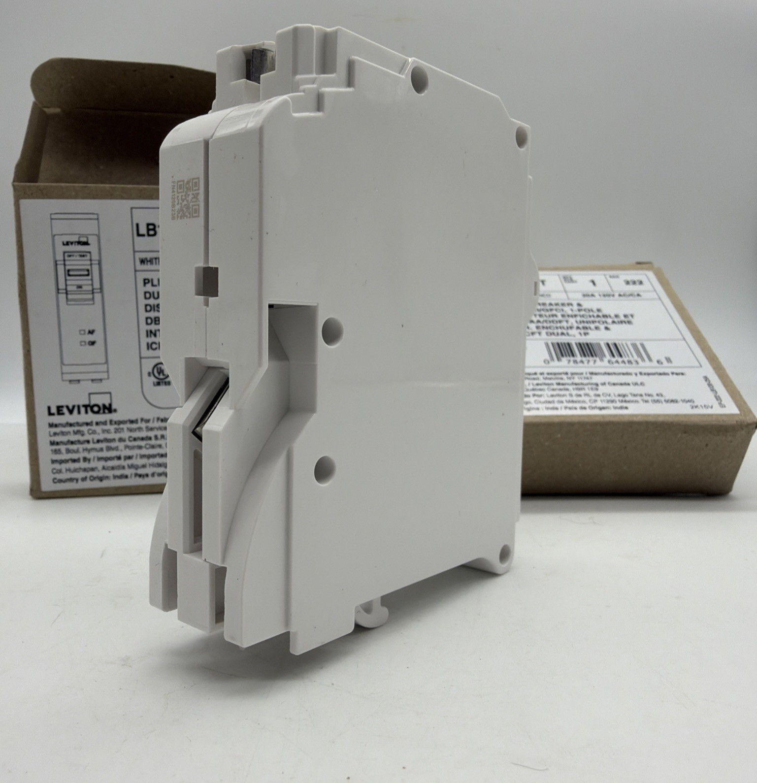 Leviton LB120-DFT 20A 1-Pole AFCI/GFCI Dual Function Circuit Breaker NEW 10X