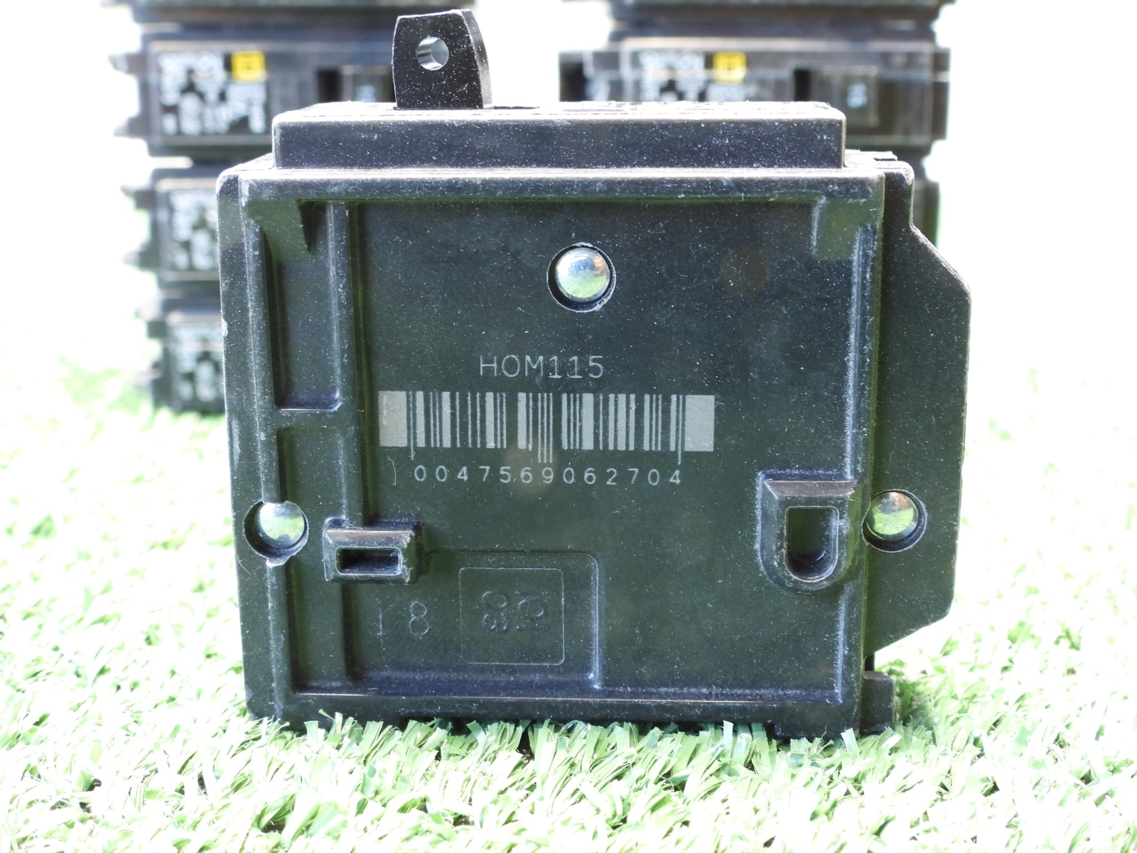 (Lot of 10) Square D HOM115 HOM 15A 120/240V HACR Type Circuit Breaker