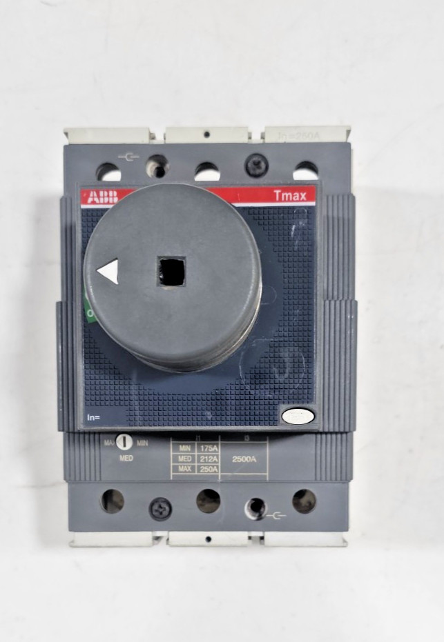 ABB SACE TMAX T3N 250 CIRCUIT BREAKER 250A 3POLE 25KA 690V