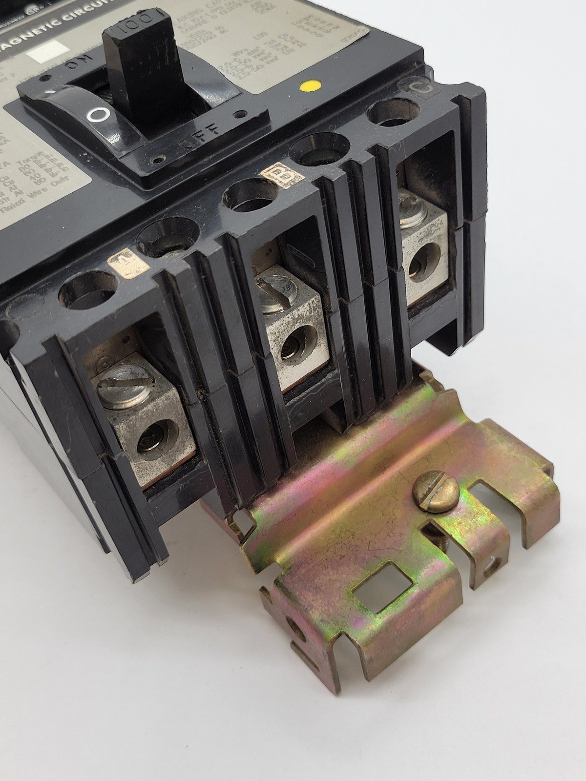 Square D FH36100 I-Line Circuit Breaker 100A 3P 600V 18KA FA Gray