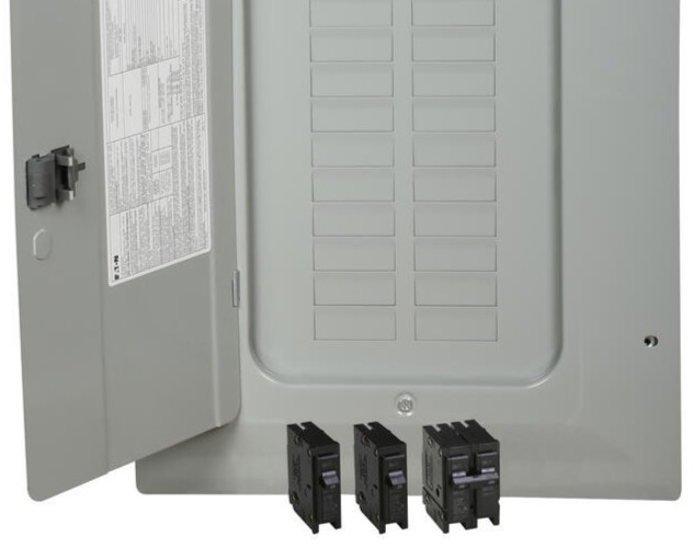 100 Amp 20 Space 40 Circuit Main Breaker Plug On Neutral Load Center Value Pack
