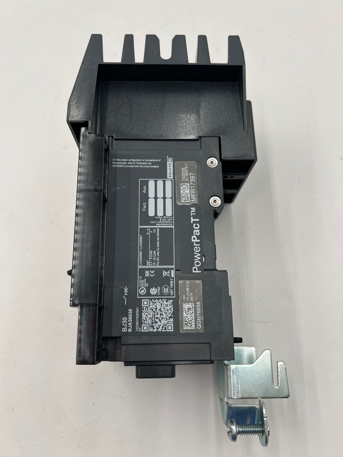 SQD BJA36030 I-Line Circuit Breaker 30A 480V 3P BJA 30 Amp 3 Pole