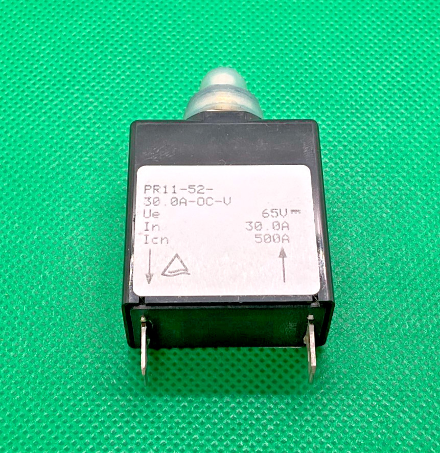 Airpax PR11-52-30.0A-OC-V 30 Amp Circuit Breaker 65 V 32 V (TBI)