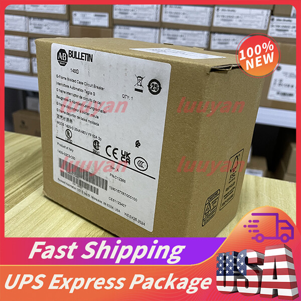 2023 NEW AB 3-Pole 480V Molded Case Circuit Breaker 140G-G2C3-C50 Free Shipping