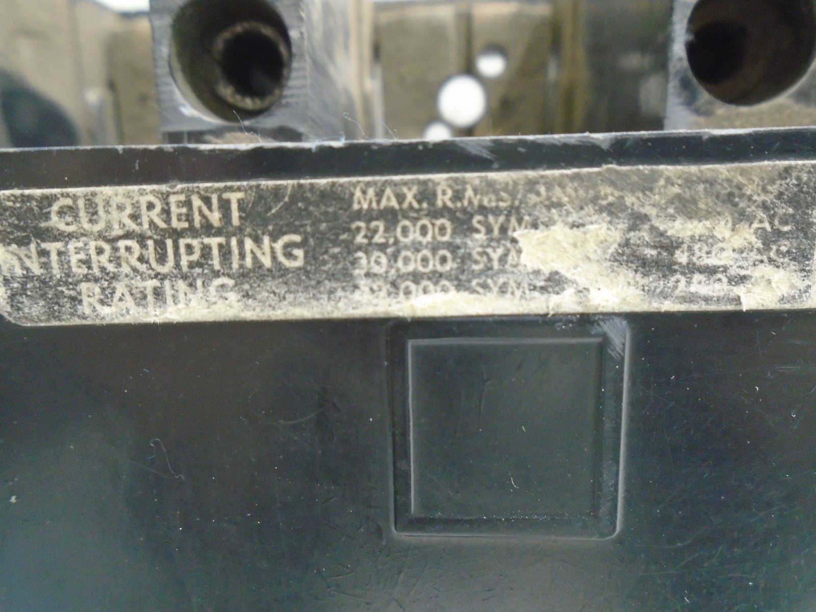 SQUARE D LAL36400 CIRCUIT BREAKER 400A TYPE LAL 600VAC/250VDC 3-POLE