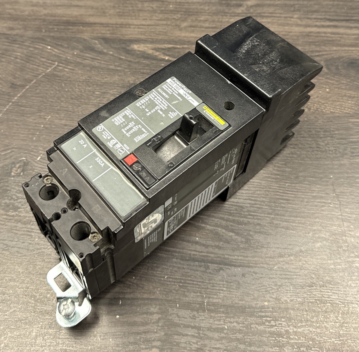 HDA260202 Square D 20 Amp 600V 2 Pole 18KA@480V I-Line Circuit Breaker HDA New