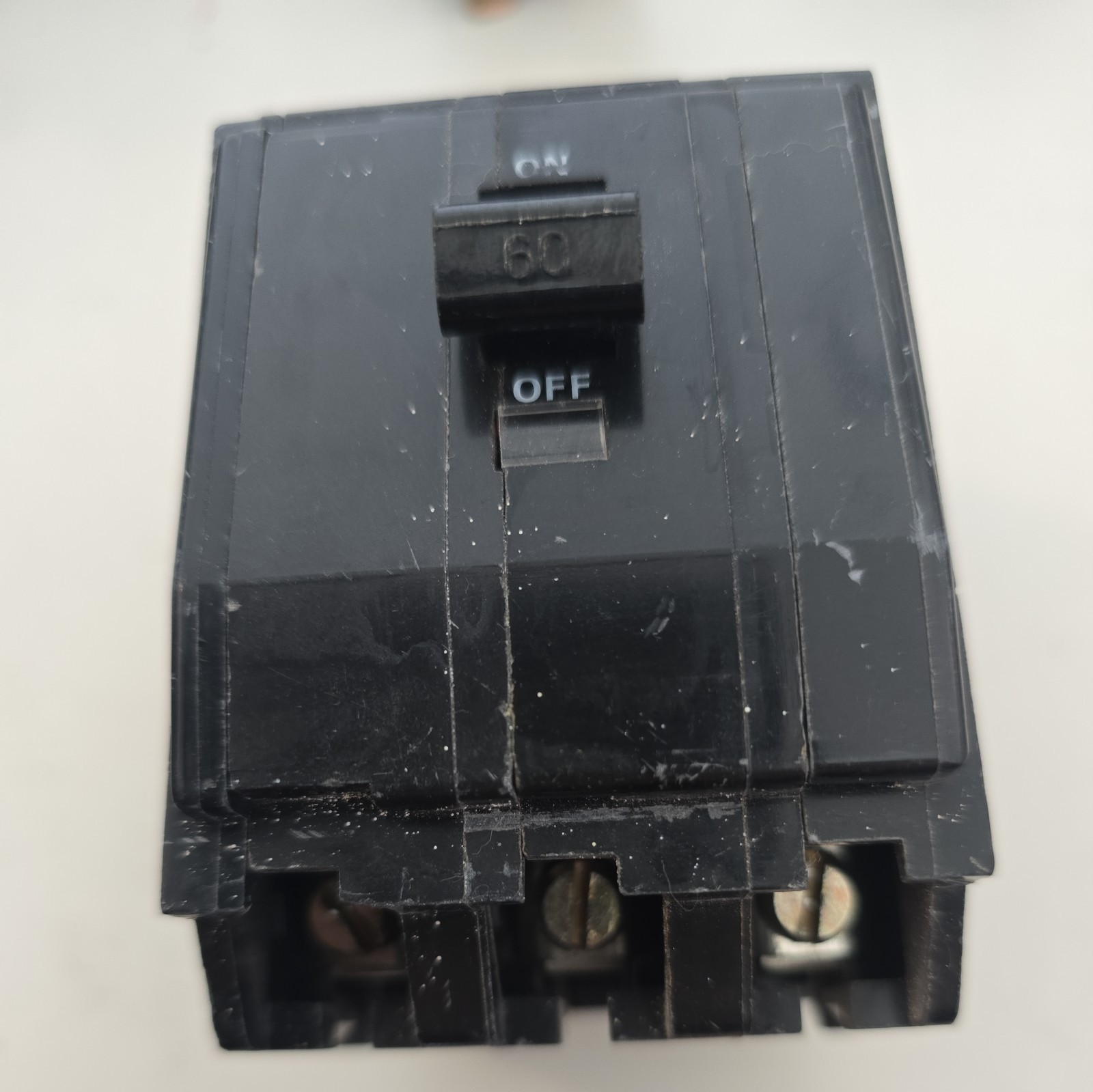 Square D QOB360 60amp Circuit Breaker, bolt in