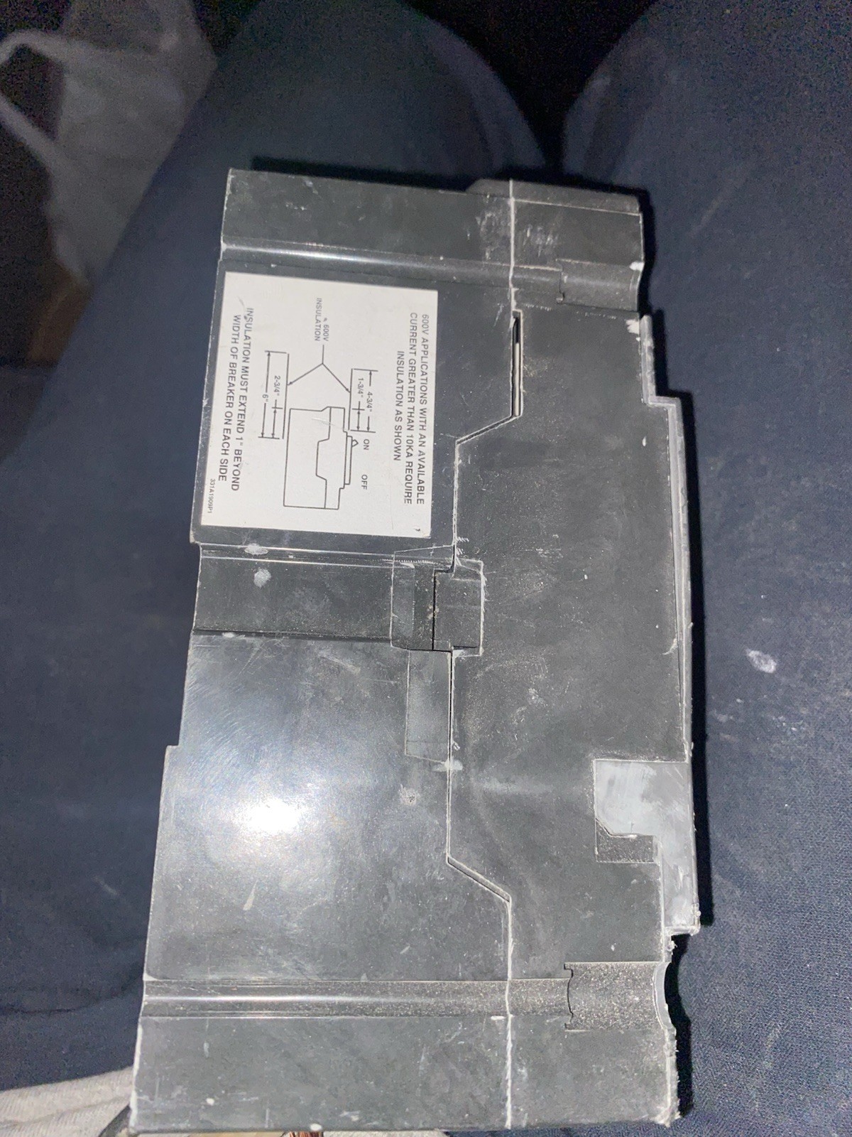 GE Spectra RMS Current Limiting Circuit Breaker 60A 3-Pole 600V SELA36AT0060