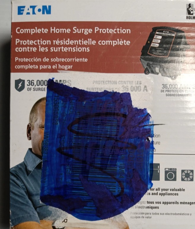 Eaton CHSPT2SURGE Type 2 Whole House Surge Protector 120/240V 2-Pole