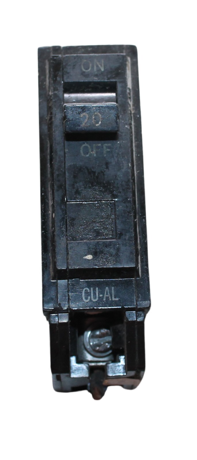 GE THQB1120 CIRCUIT BREAKER 20 AMP 120/240 VAC 1 POLE BOLT ON TQB1120 USED Lot/5