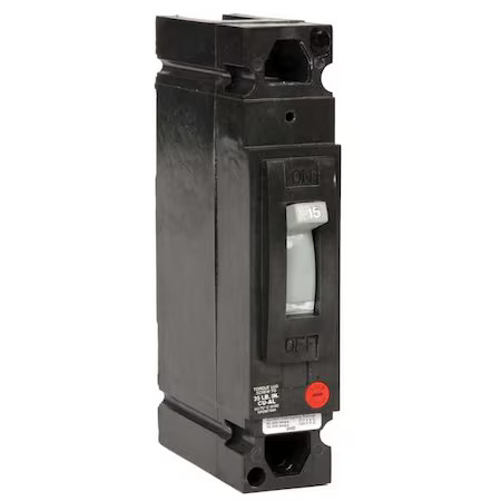 Ge Ted113030wl Molded Case Circuit Breaker, Ted Series, 30A, 1 Pole, 277V Ac,