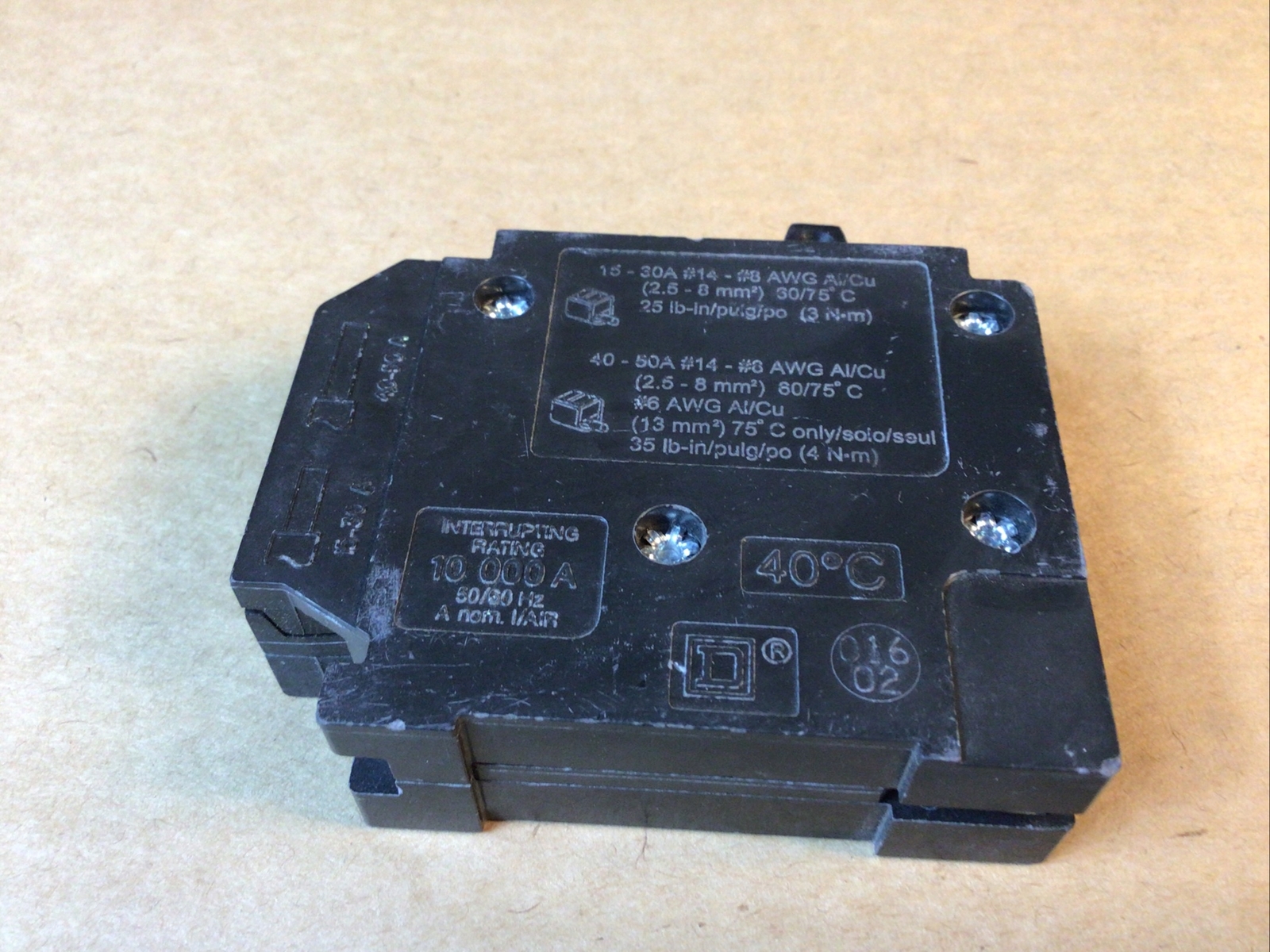 HOMT2020 Square D Homeline 20 amp Twin 20/20 1 Pole Tandem Circuit Breaker NEW