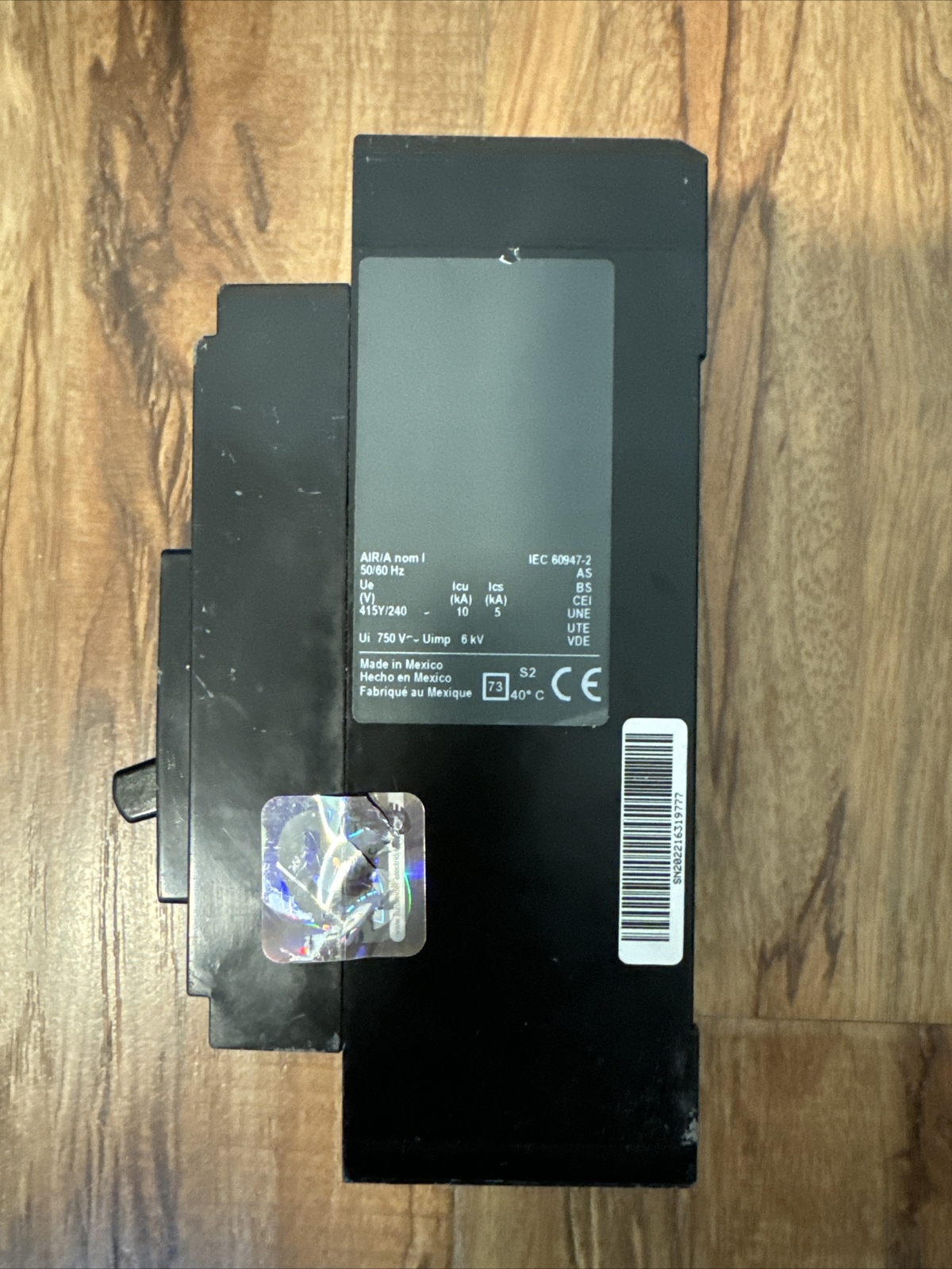 SQUARE D QDL22200 2-P 200A 240V CIRCUIT BREAKER
