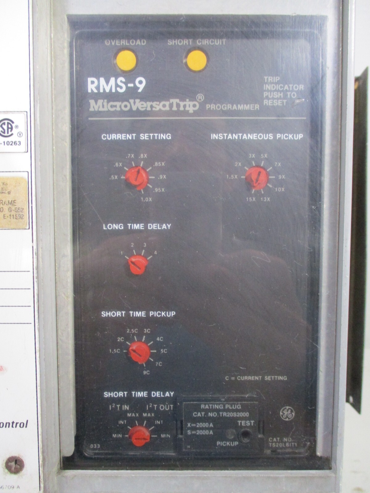 General Electric TP2020SS 2000 Amp PowerBreak Breaker MicroVersaTrip LSI TP2020