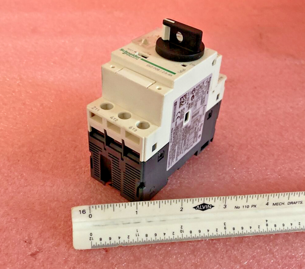 Schneider GV2P08 Motor Circuit Breaker 2.5-4 A