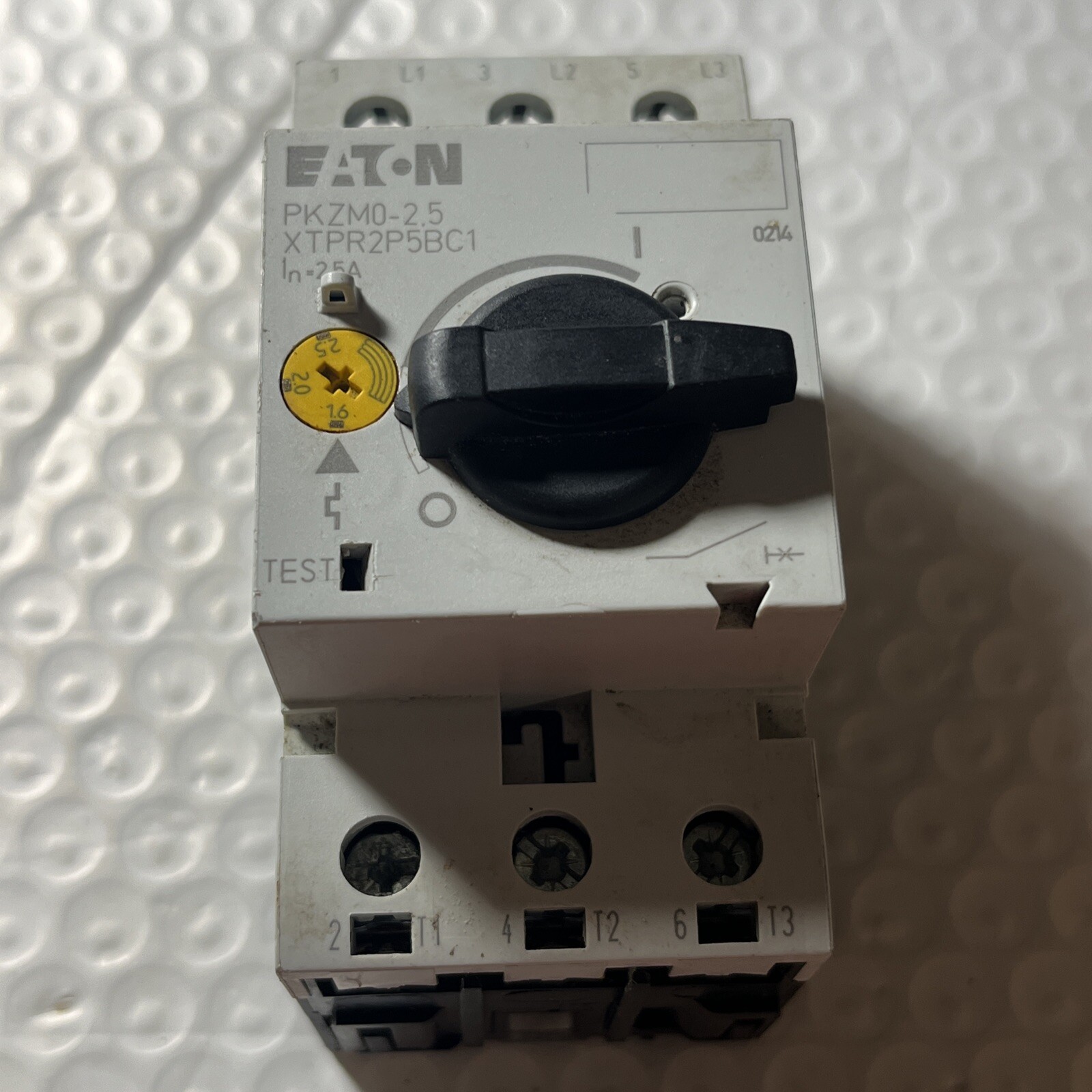 Eaton PKZM0-2.5 Manual Motor Protector 2.5A XTPR2P5BC1, New Open Box