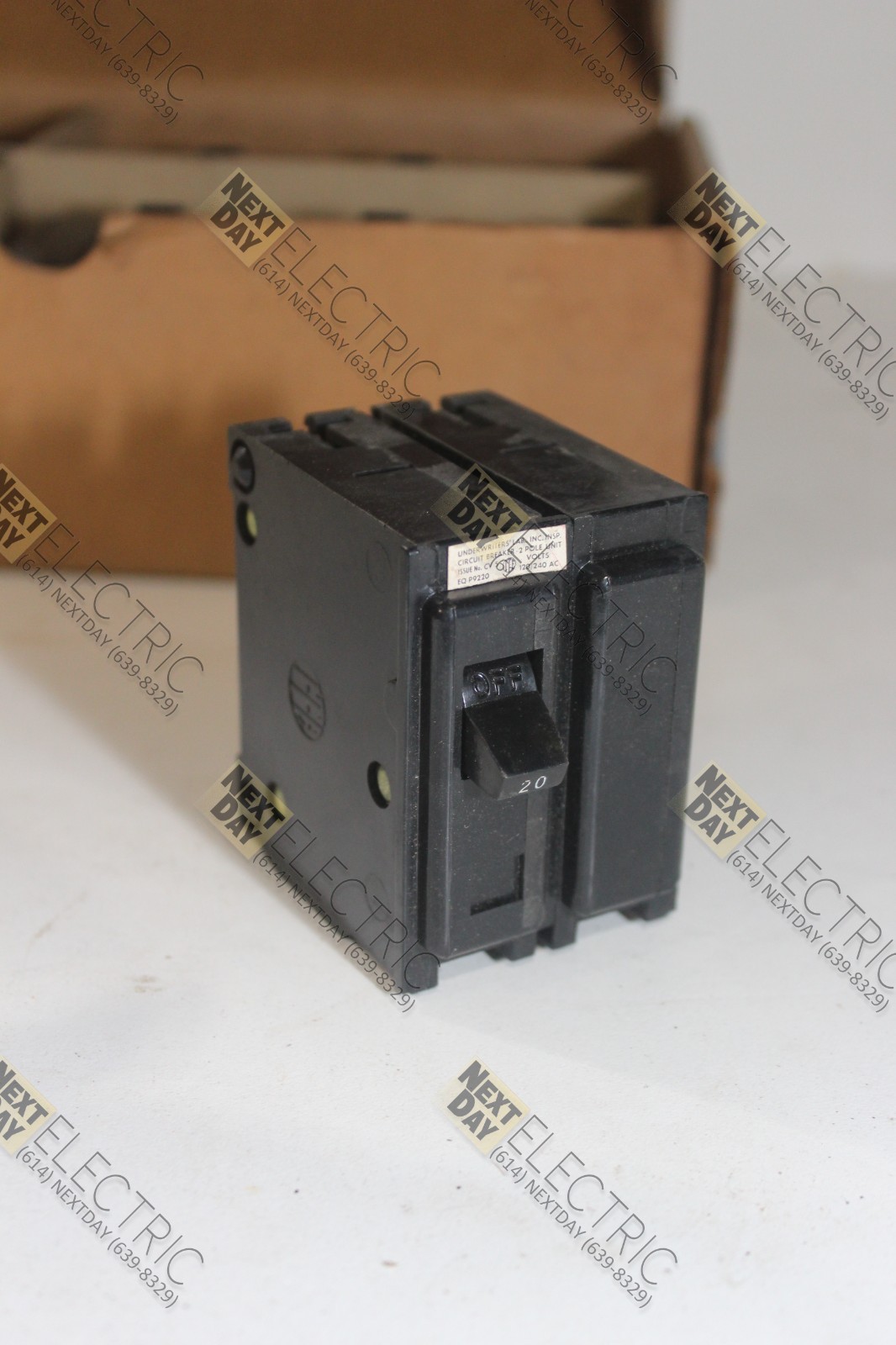 ITE, EQ-P, EQP, Breaker 20a 20 Amps 2 Pole 2p 120/240v EQ-P9220