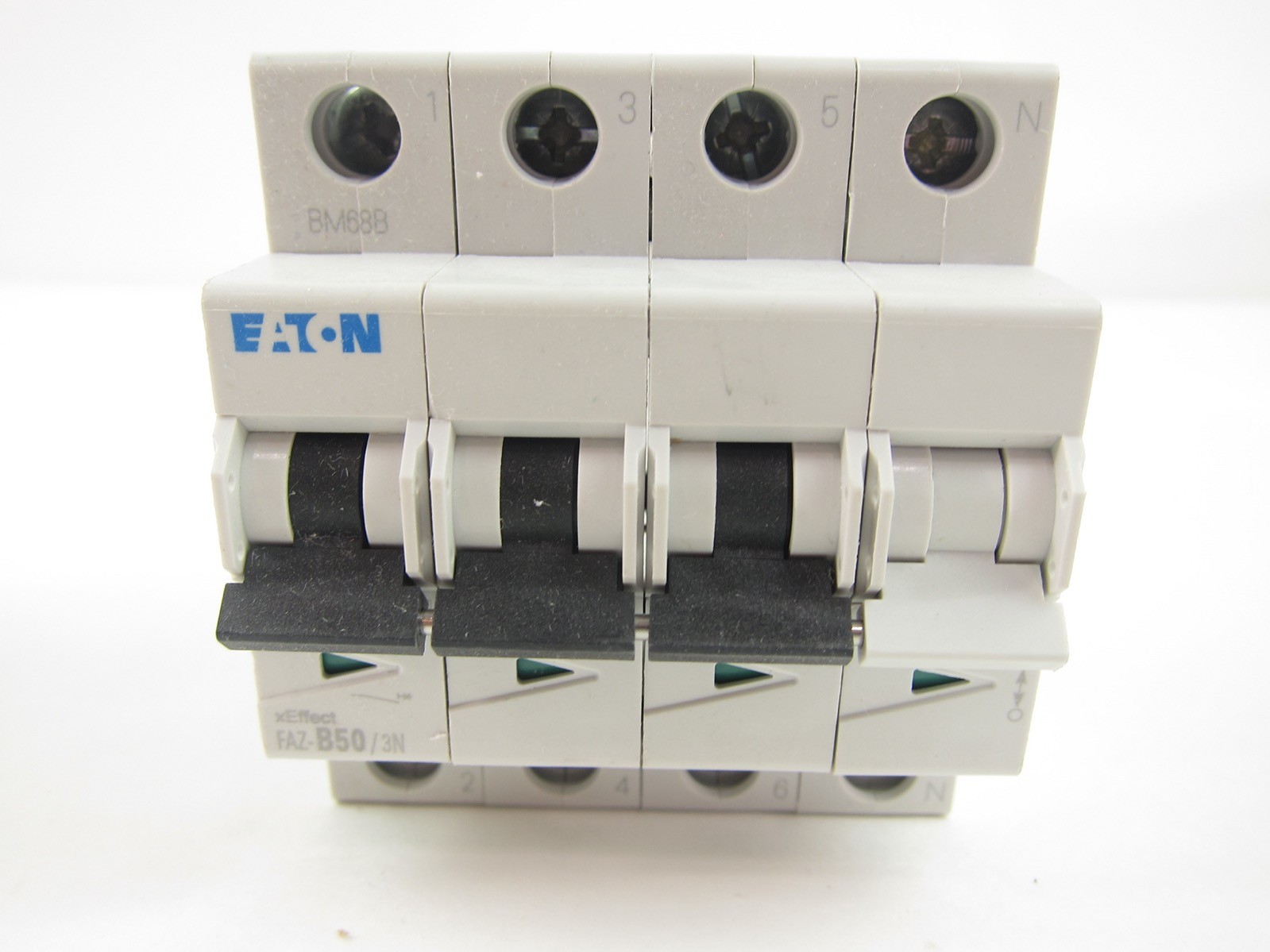 NEW Eaton FAZ-B50/3N Circuit Breaker 278954 3P 50A FAZB503N