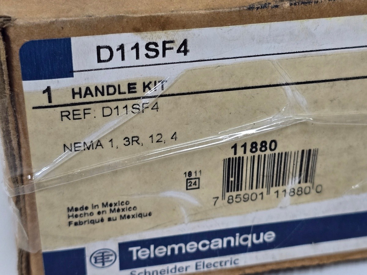 Telemecanique D11SF4 Rotary Handle Kit Door Mount Variable Depth 200A