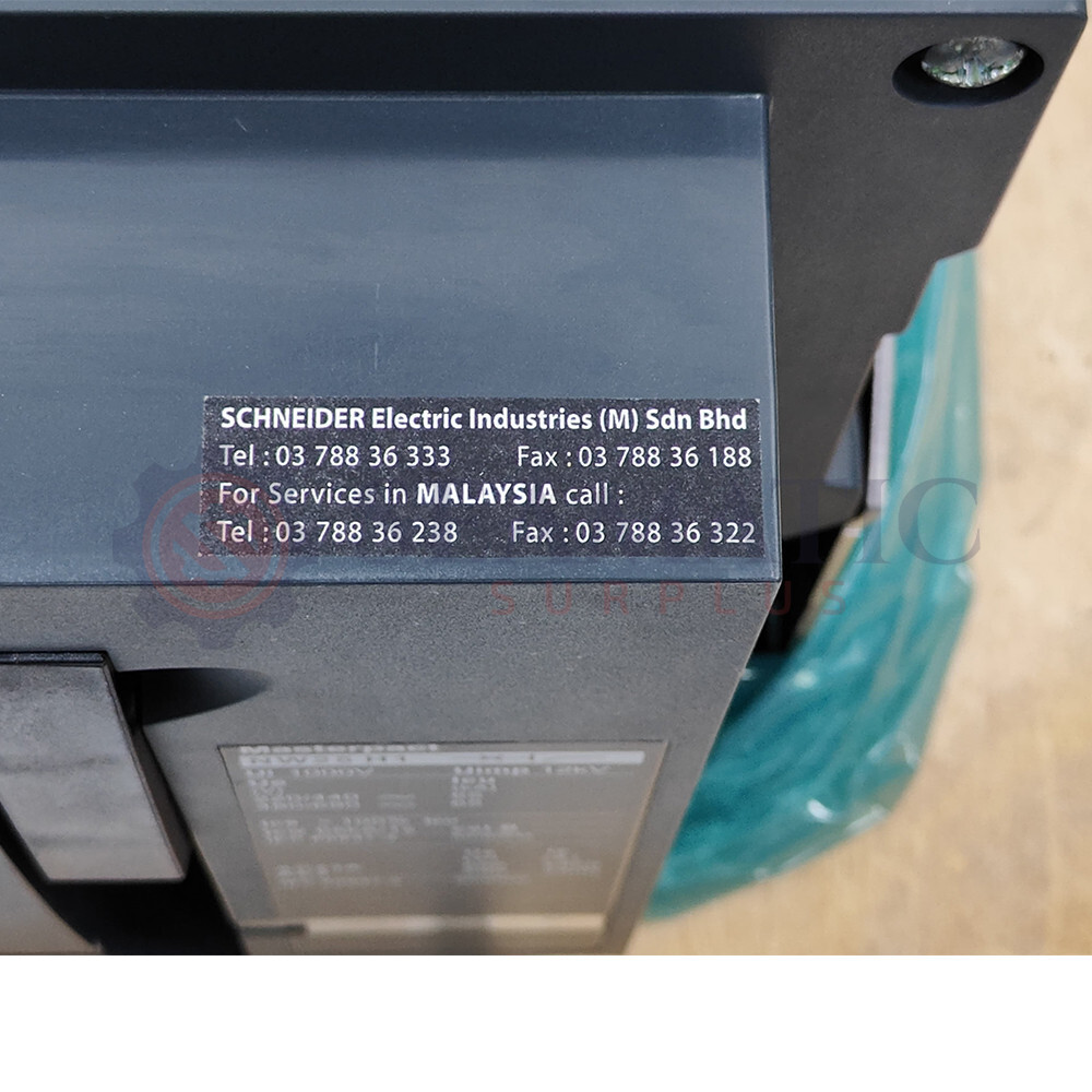 New Schneider Circuit breaker Masterpact NW25H1 – 2500 A – 3 poles -Fixed type