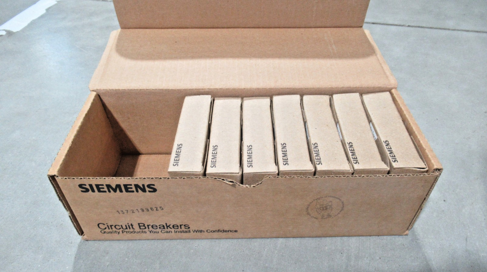 7 Pack Siemens QA120AFC AFCI Arc Fault Circuit Breaker W/ Pigtail Wire 20A NEW