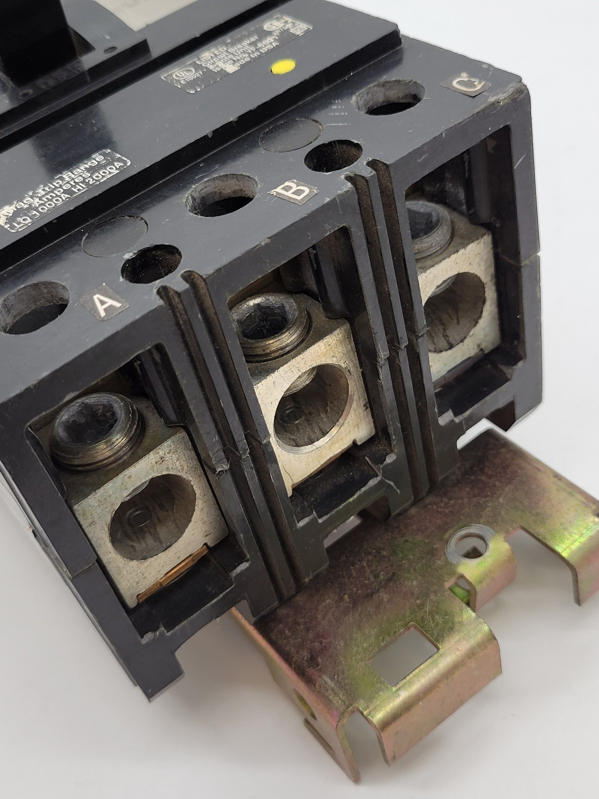 Square D KC34200 Bolt-On Circuit Breaker 200A 3P 3PH 480V 65KA KC Gray