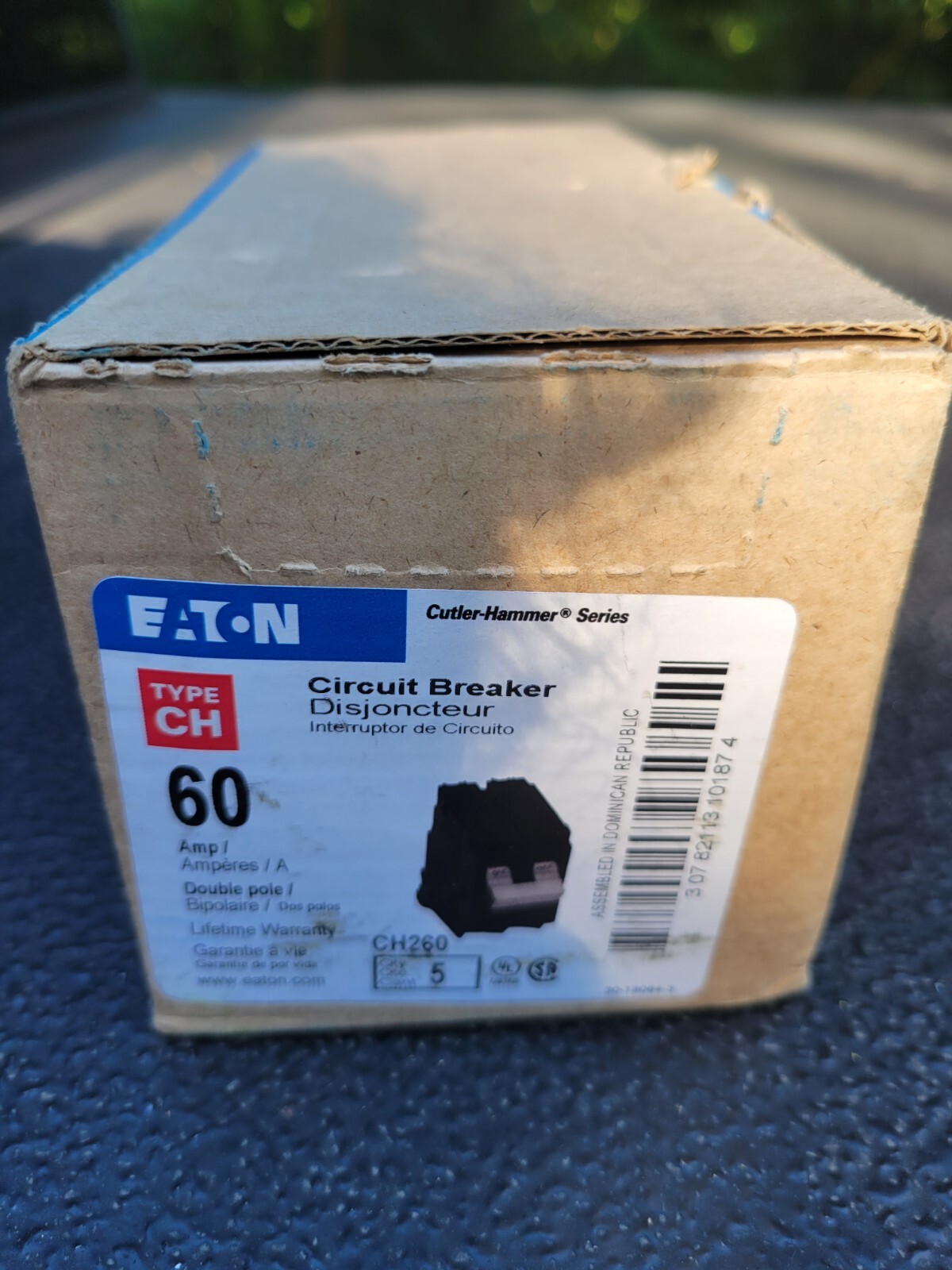 Eaton CH260 Circuit Breakers