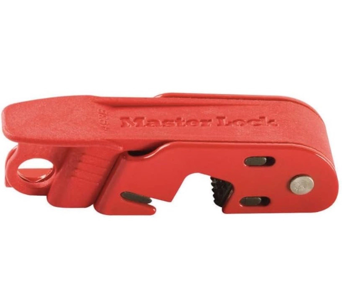 Master Lock 493B Grip Tight Circuit Breaker Lockout Standard Toggle