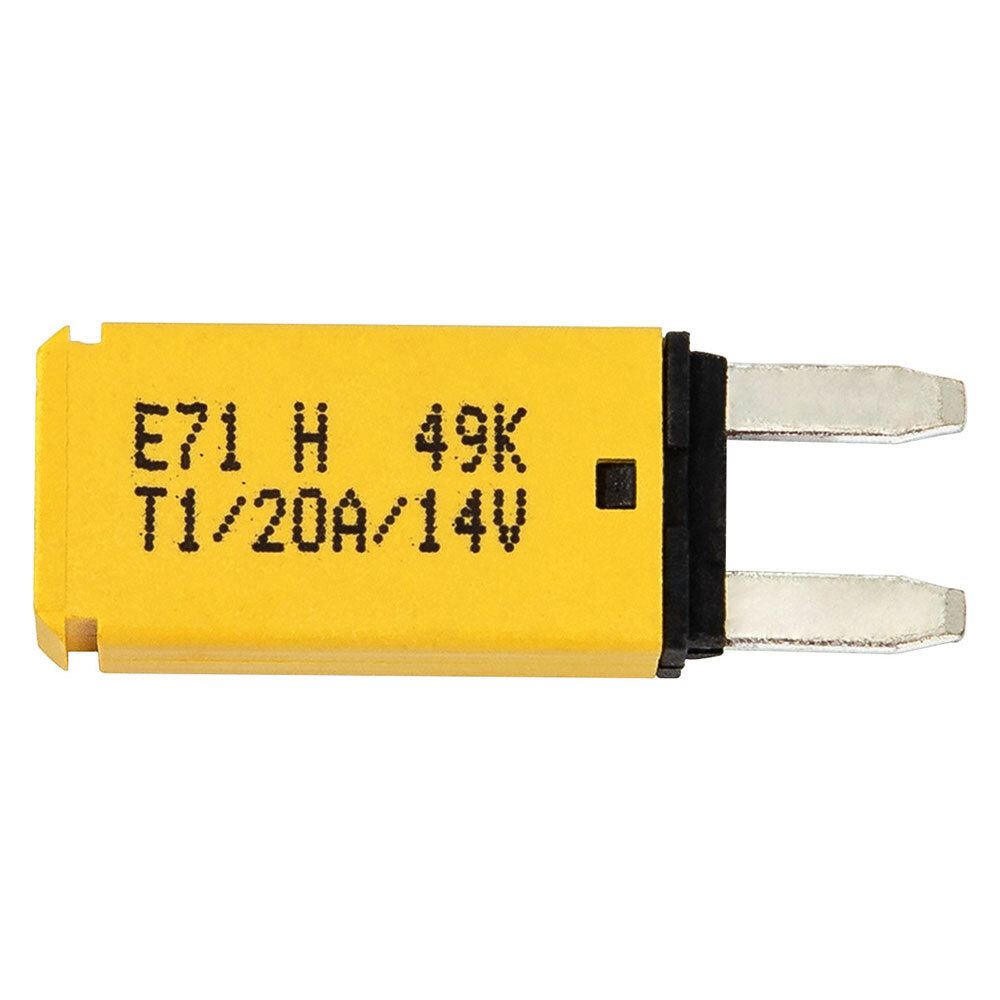 5PCS Mini ATM Manual Reset Circuit breaker Blade Fuse Resettable car Boat Van US