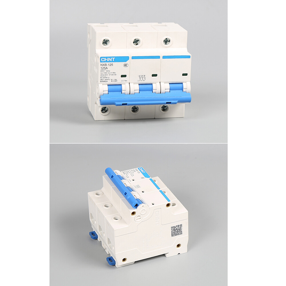 NXB-125 Circuit Breakers Disconnectors Type C/D 1/2/3/4 Pole 80A 100A 125A 10kA