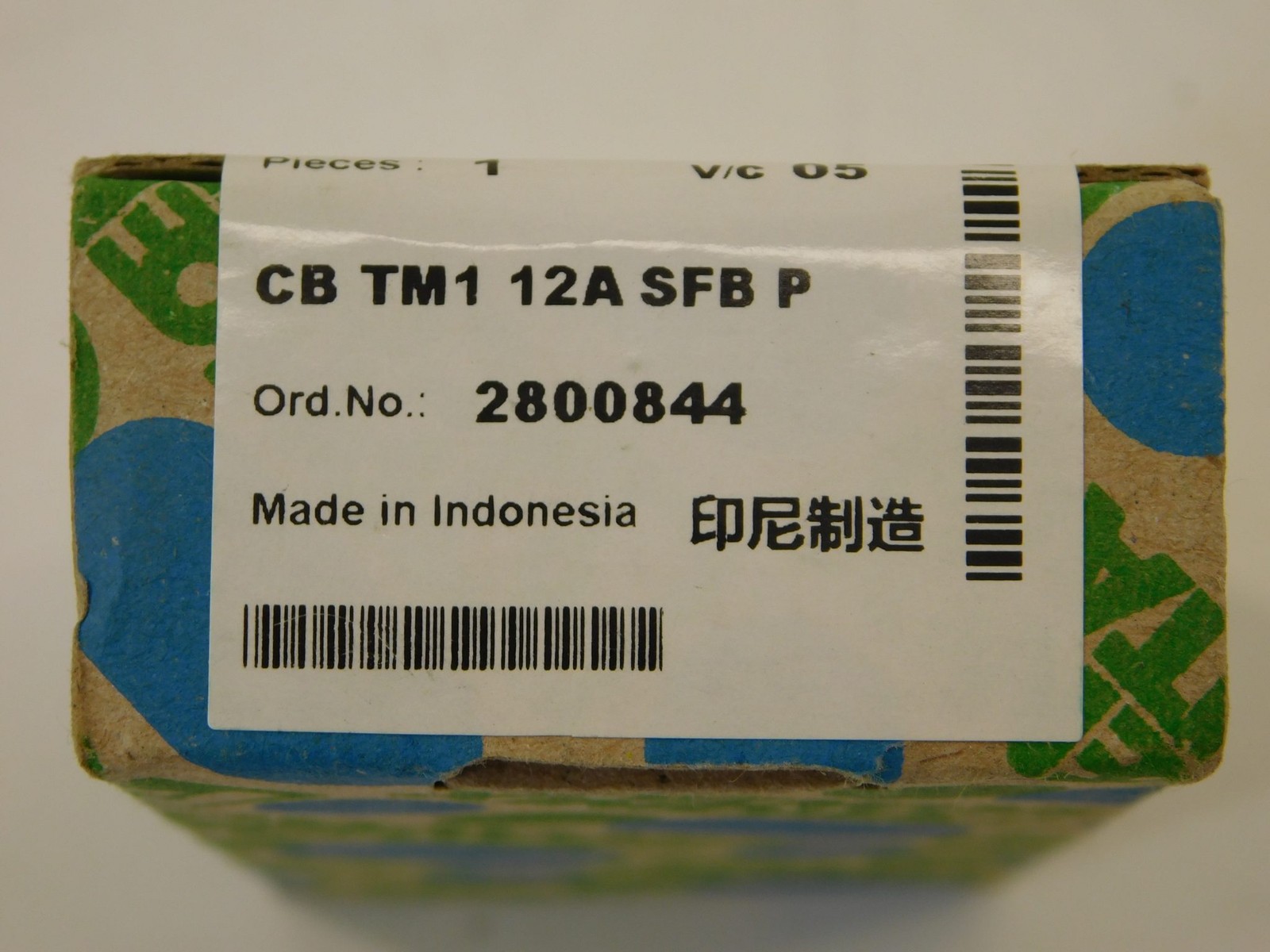 *Lot of 2* Phoenix Contact 2800844 CBTM112ASFBP Circuit Breaker 12A – NEW Sur…