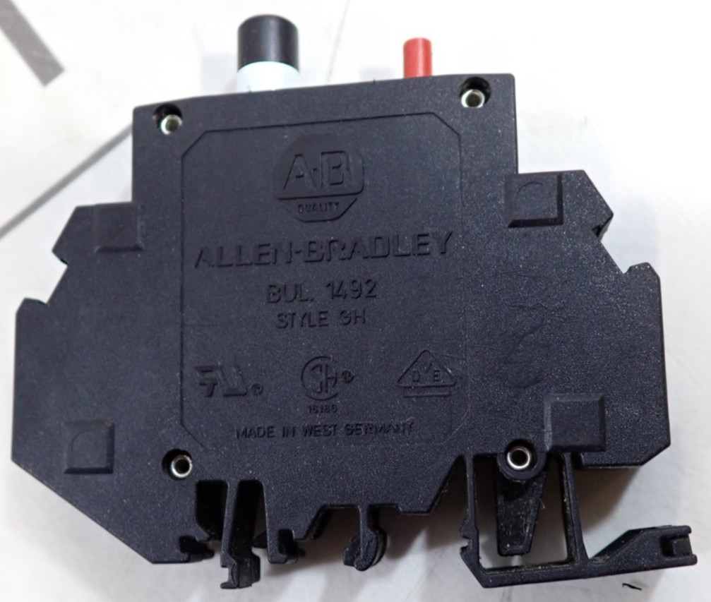 New Allen Bradley 1492-GH002 0.2 Amp 250 VAC 1 Pole Series B Miniature Breaker