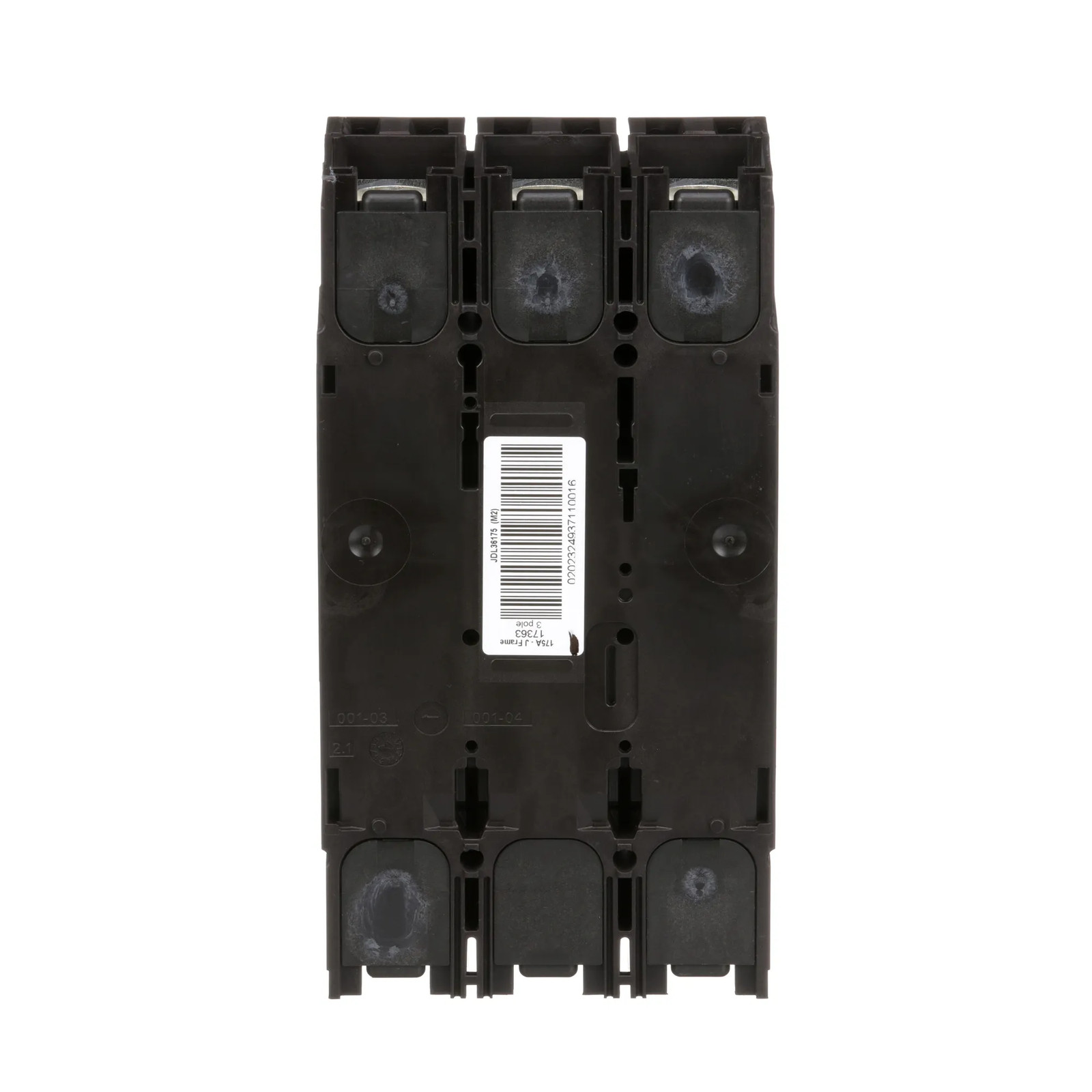 JDL36175 – Square D Bolt-On 600V 175A 3 pole circuit breaker 18kA@480V