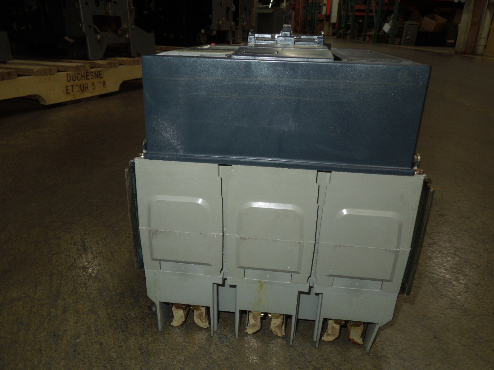 Square D MasterPact Breaker NT08L 800A Frame 400A Rated MO/DO 6.0P w/ LSIG Used