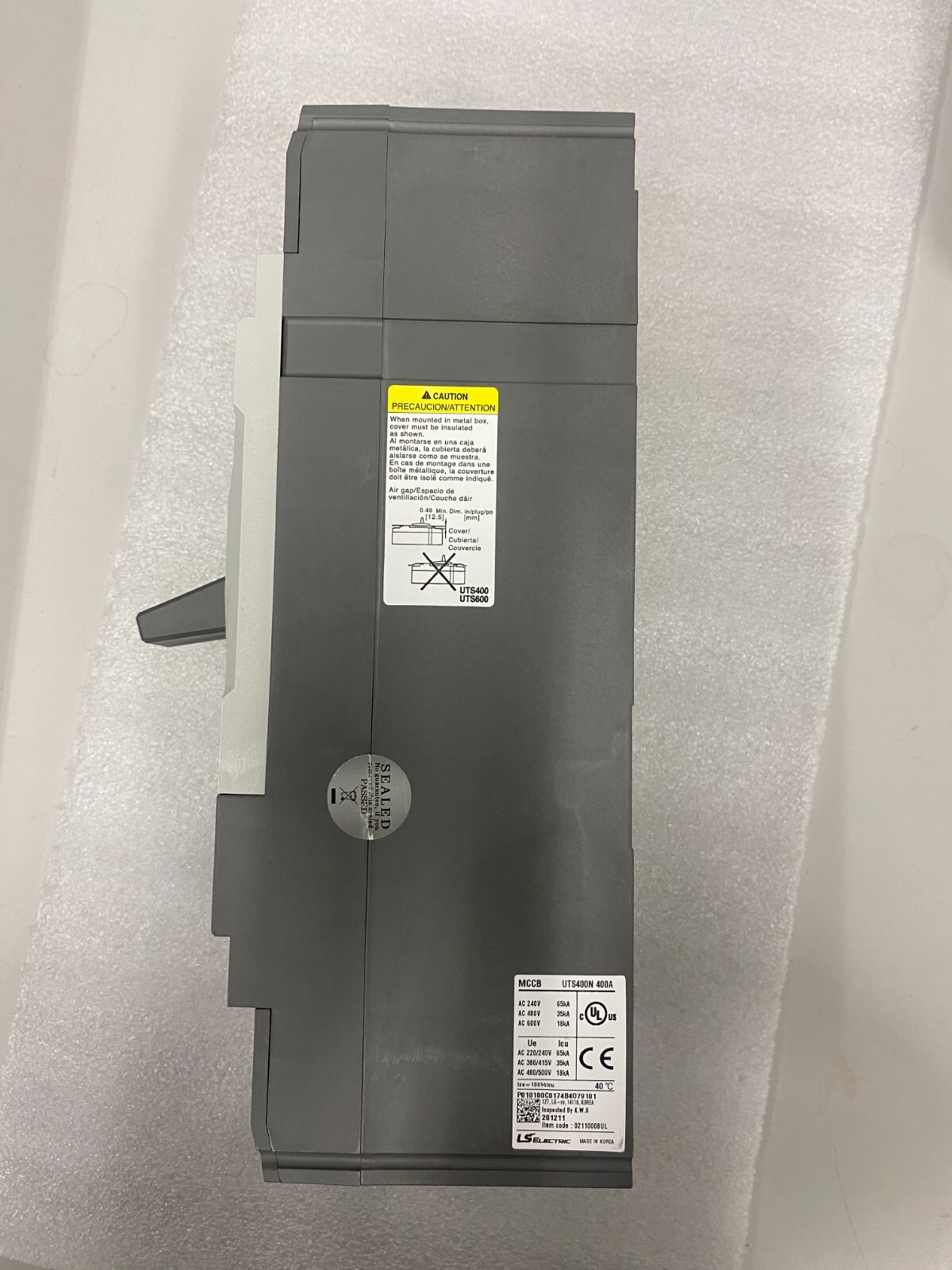 LS Electric Molded Circuit Breaker 400 AMPS