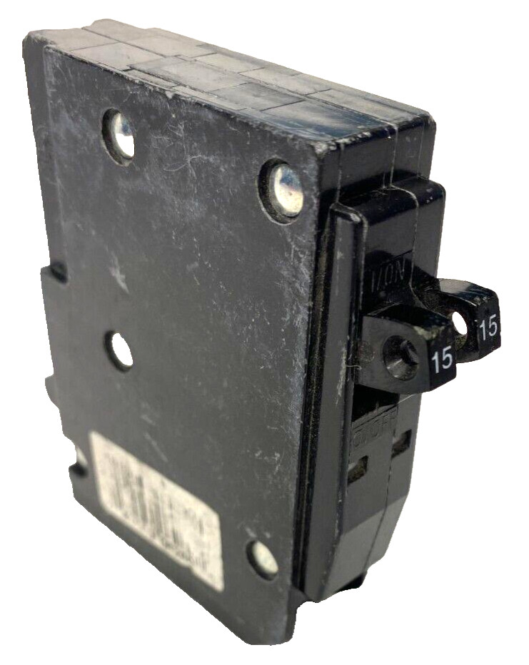 15A Square D DP-4075 Circuit Breaker Latch Type QOT 15 Amp 1P 10ka 120/240 HACR