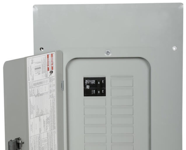 100 Amp 20 Space 40 Circuit Main Breaker Plug On Neutral Load Center Value Pack