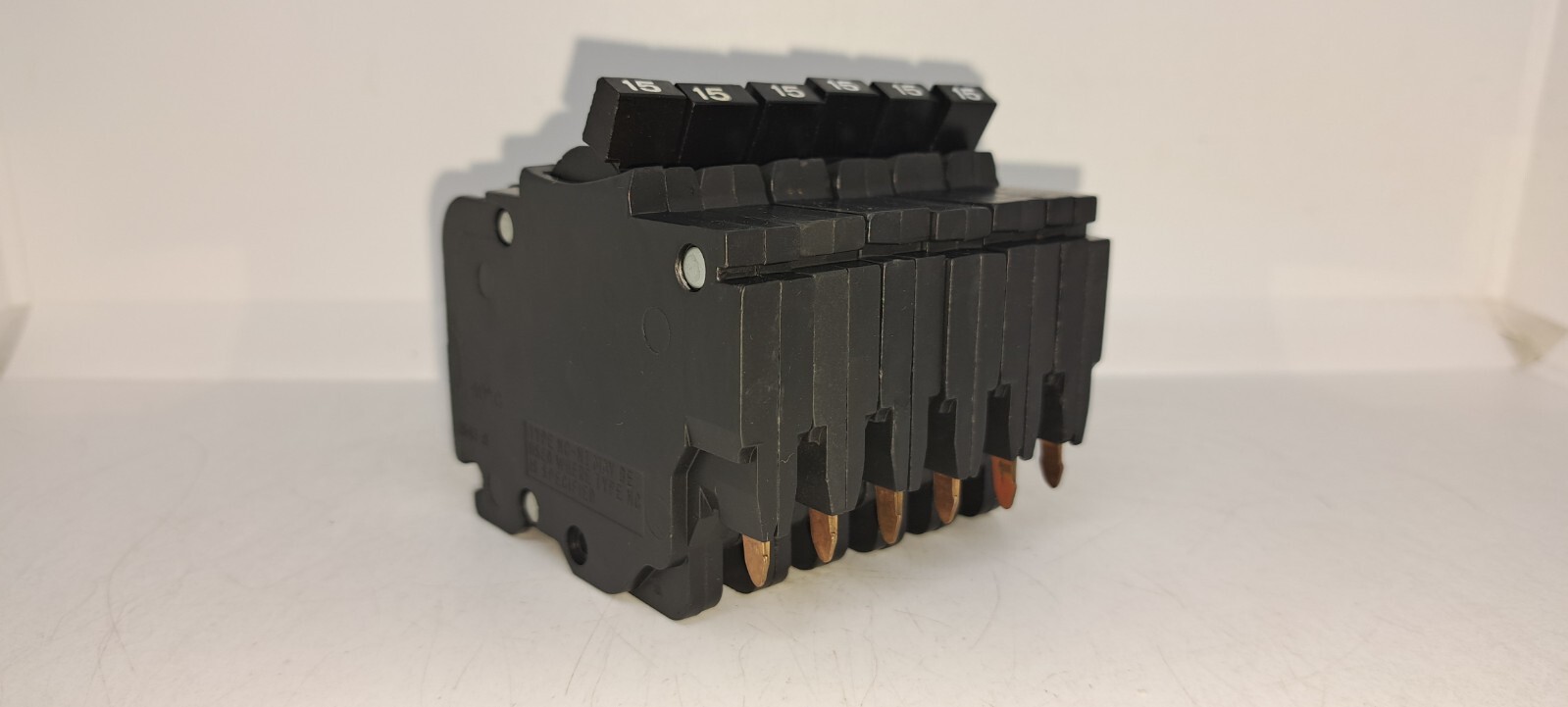 (6) FPE Challenger NC115 15 Amp 1 Pole Stab-Lok Type NC Federal Pacific LOT OF 6