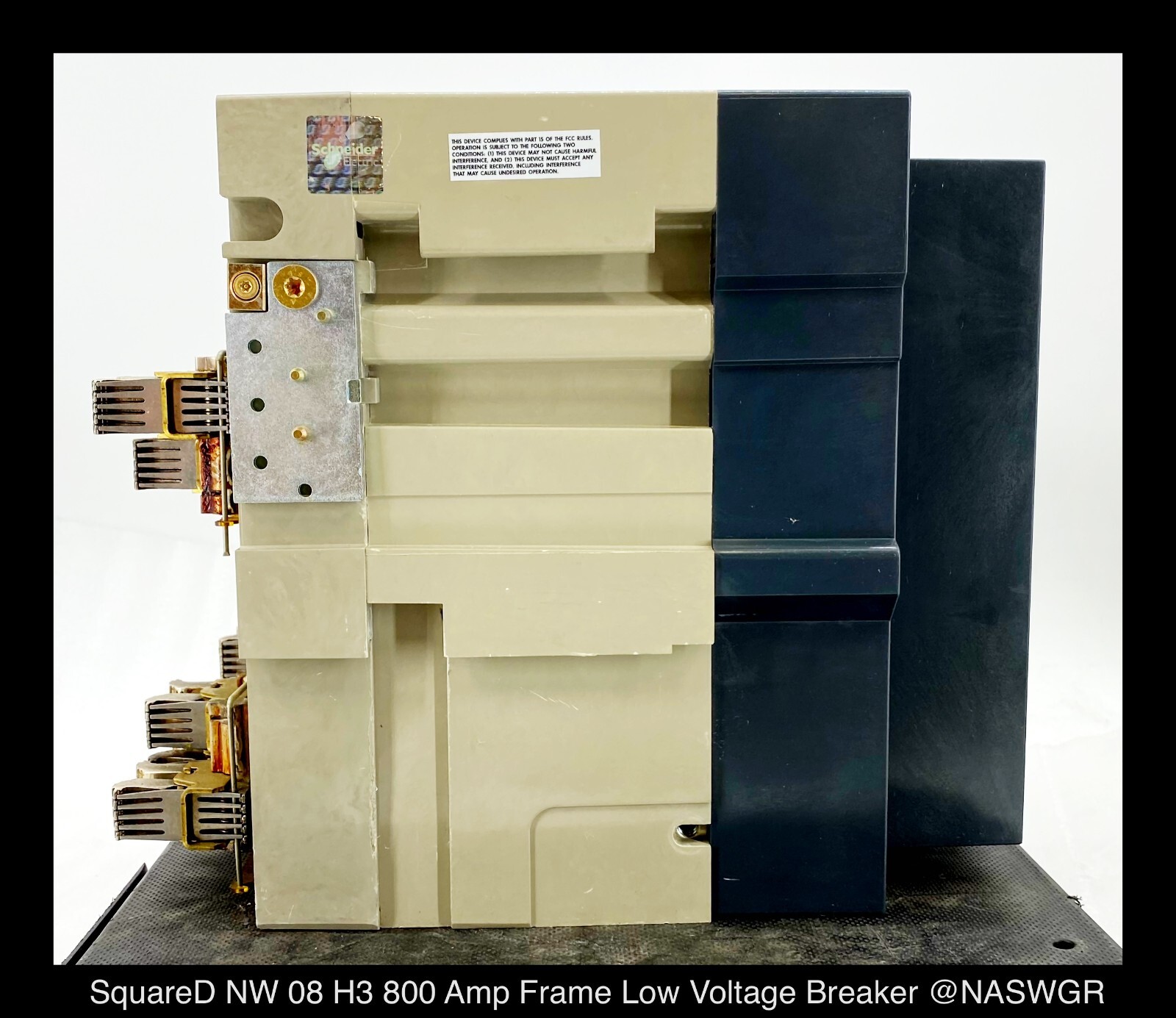 Square D MasterPact NW08H3 Breaker (E/O,D/O) ~ 400 Amp – Tested/1yr Warranty