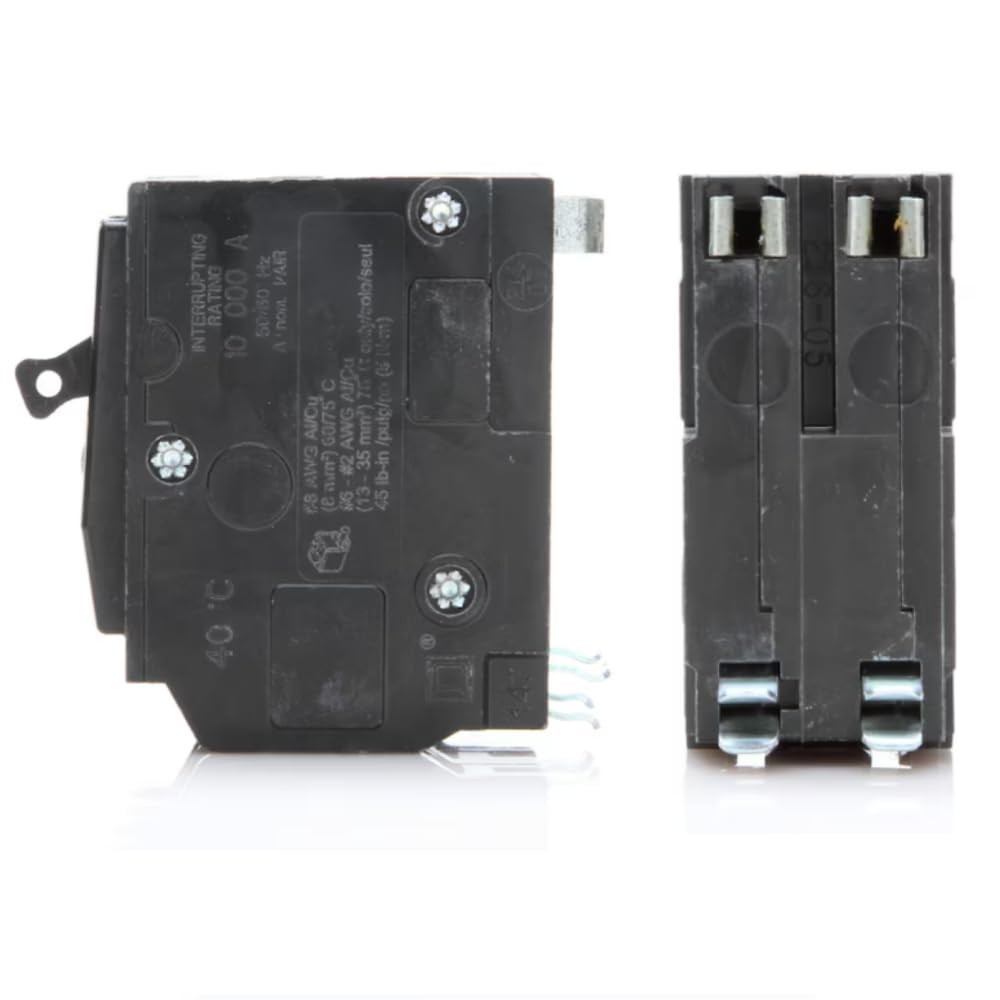 Genuine Square D QO250 Circuit Breaker Kit, 50 Amp (50A) Double Pole (2 Pole), 1