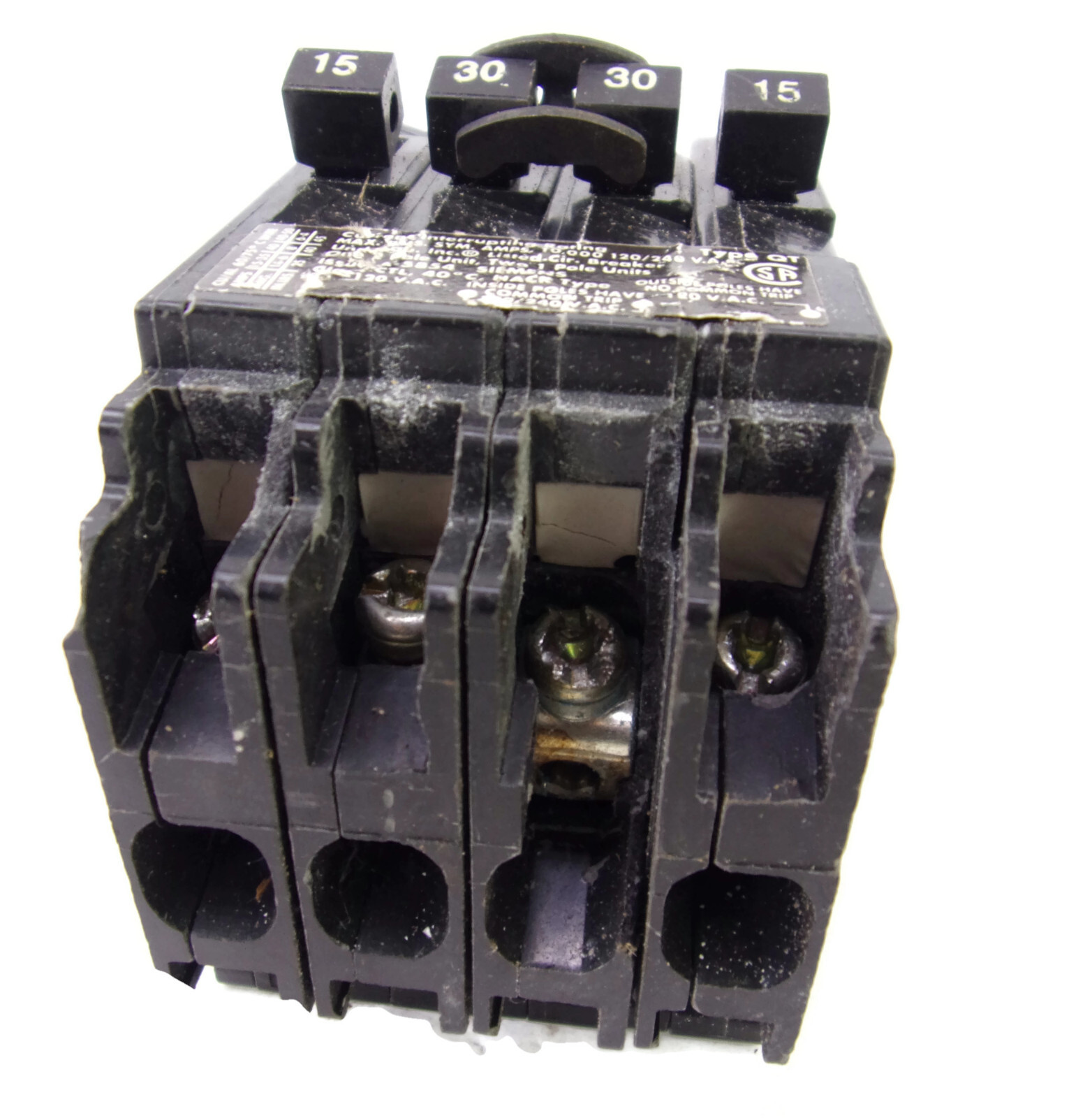 USED Siemens 15/30/30/15 Quad Breaker Q21530CT ~ SEE PHOTOS