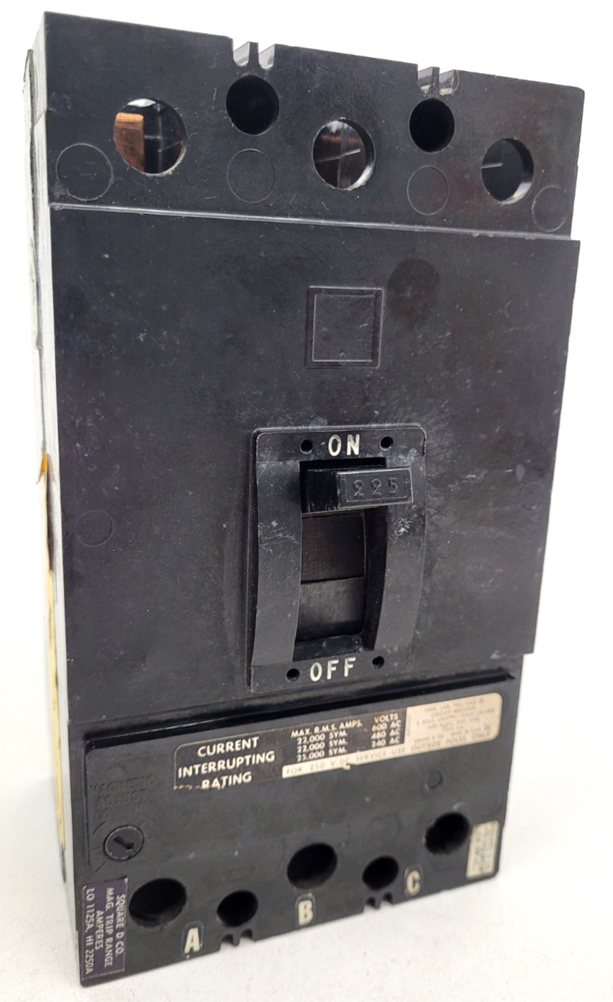 KAP36225 Square D 225 Amp Circuit Breaker – Next Day Option